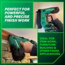 Metabo HPT Brad Nailer, 18 Gauge Cordless, 18V Kit, NT1850DG