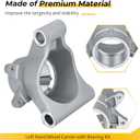 M MATI Left Hand Wheel Carrier with Bearing Kit for Polaris Sportsman 500 700 800 2006-2013 RZR 800 2008-2014 5134984 3514635 3585502 7710440