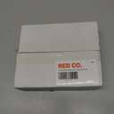 Red Co. 1.8" Decorative Mini Golden Glass Star Hanging Christmas Tree Ornaments, Holiday Season Decor, Set of 6