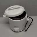 1.0L Mini Rice Cooker,WHITE TIGER Portable Travel Steamer Small,15 Minutes Fast Cooking, Removable Non-stick Pot, Keep Warm, Suitable For 1-2 People - For Cooking Soup, Rice, Stews & Oatmeal