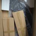 40'' Fire Pit Surround Tabletop for Solo Stove Bonfire 1.0&2.0 and Ranger 1.0&2.0,21 inch Inner Diameter,Surround Table with 2 Grill Grates,with Firewood Storage Shelf Expands Large Space