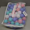 Wonder Space Soft Pit Balls, Chemical-Free Crush Proof Plastic Ocean Ball, BPA Free with No Smell, Safe for Toddler Ball Pit/Kiddie Pool/Indoor Baby Playpen