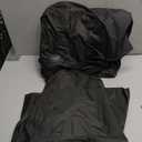 NettyPro Patio Chair Covers Waterproof Outdoor Furniture Swivel Recliner Rocking Lounge Deep Seat Cover, Fits up to 26"W x 28"D x 28"H, 2 Pack, Black