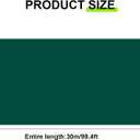 2 x Tenceur Bulletin Board Paper Fade Resistant Paper Roll for School Classroom Decor(24 Inches X 98 ft,Green)
