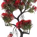 DOITOOL Aquarium Bonsai Tree Plant Fish Tank Decorations, Artificial Aquarium Plants Artificial Fish Tank Plants for Aquarium Decorations