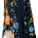 Women's Maxi Dresses 2 Piece Outfit Wedding Guest Cocktail Tea Party Dress Ruffle Lace Floral Casual Formal Evening Dress (XL)