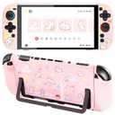Protective Case for Switch 2 (2025), Cute Cartoon Anti-Scratch Shockproof Cover, Anti-Fingerprint Cute pink rabbit design