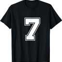 Fun Six Seven 6 7 Meme Design T-Shirt XL