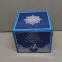 fanquare Tea for One with Gold Trim, Green Teapot Set for Adults, Ceramic Coffee Cup with Saucer, Classic Stripes