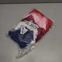 Women Big Ruffle Ankle Socks,Adult Double Lace Turn Cuff Cotton Frilly Dress Socks Cute Bobby Sock (9-11, 6 Pairs - Black,white,red,pink,burgundy,navy Blue)