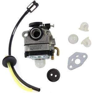 HURI Carburetor with Gasket Primer Bulb Fuel Line Kit for Yardman Y26SS Y26CO YM26SS YM26BC YM26CO YM26CS Trimmers
