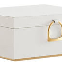 SONGMICS 2-Layer Jewelry Box, Jewelry Organizer with Handle, Removable Jewelry Tray, Jewelry Storage, Floating Effect, 8.1 x 9.4 x 4.3 Inches, Gift Idea, White UJBC165W01