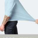 Men’s Muscle Fit Dress Shirts Athletic Slim Fit Long Sleeve Stretch Casual Button Down Shirt (XL)