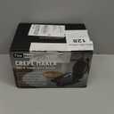 Compact Roti Maker, 8'' Electric Tortilla Maker Machine, Maquina Para Hacer Tortillas, Crepe Maker,Electric Tortilla Press, Prensa Para Tortillas, Recipe Included, Black