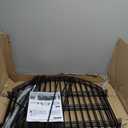 12 Pack No Dig Decorative Garden Fence Panels, 32in(H) x 29ft(L), Dog Fence Outdoor for Yard, Rustproof Metal Animal Barrier for Rabbits & Flowers, Temporary Fencing for Patio, RV