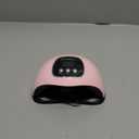 BIGBEAR UV Light for Nails, 48W UV LED Nail Lamp for Gel Polish, Fast Nail Dryer with Automatic Sensor, 3 Timer Setting, Small and Portable, LED Nail Light for Fingernail and Toenail (Single (pink))