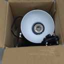 Portable Food Heat Lamp - [Foldable Design] [3S Quickly Heating] Food Warmer Light, Commercial Heat Lamp for Food, Catering Warming Lamp for Parties, Buffet, Pizza, Chicken, Chocolate (Black)