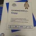 Hammermill Printer Paper, 20 lb Copy Paper, 8.5 x 11 - 5 Ream (2,500 Sheets) - 92 Bright, Made in the USA
