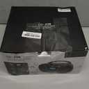 Greadio Boombox Portable CD Players for Home with Bluetooth, Boom Box CD Player FM Radio Combo, Stereo Sound, AC/Battery Powered, CD/CD-R/RW Compatible, Support AUX/USB/Headphone, Timer, Repeatable