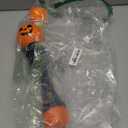 JOYIN Halloween Glowing Pumpkin Bubble Blower Wand, Light Up Automatic Bubble Machine with 2 Bubble Solutions, Halloween Party Favors Toys, Kids Outdoor Toys