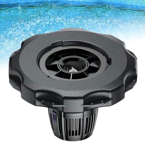 HJFSDFGD High Power Floating Fountain Pump for Fish Ponds, Energy Efficient Water Pump with Jets, ating Fountain, Ceramic Shaft, Filter Inlet Cover for Clean Water