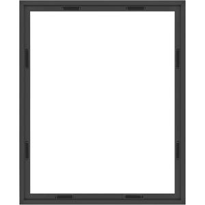 MCS Canvas Float Frames 24x30 Frame, Black Frame for Finished Canvases, Vertical & Horizontal Wall Hanging Large Frame with Adhesive for Canvas Paintings (1-Pack)