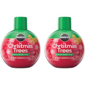 Miracle-Gro for Christmas Trees Plant Food, Hydrates Trees and Keeps Christmas Trees Green All Holiday Season, 2-Pack