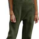 Ebifin Women's Fleece Warm Overalls Winter Loose Casual Jumpsuits with Pockets (Green, Small)
