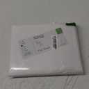 Royale Linens 300 Thread Count 100% Long Staple Combed Cotton Flat Sheet - Super Soft - Top Sheets - Full Flat Sheet Sold Separately - Breathable, Cool & Crisp Percale Sheets Only (Full, White)