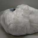 Bedsure GentleSoft Fleece Blanket Twin Size White - 300GSM Lightweight Plush Fuzzy Cozy Soft Warm Blanket for Bed, Sofa, Couch, Travel, Camping, 60x80 inches