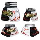 Boxing Shorts for Women Training MMA Shorts for Men BJJ Muay Thai Shorts Men Fight (TQ9, S Waist 22.8")