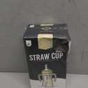 GROSMIMI Spill Proof no Spill Magic Sippy Cup with Straw with Handle for Baby and Toddlers, Customizable, PPSU, BPA Free 10 oz (Butter)