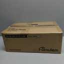 Furnulem Entryway Table Industrial 31.5" Sofa Console Table with Metal Mesh Shelf,Storage Fabric Drawer 4-Tier Shoe Rack Side Furniture for Front Door,Foyer Wooden Top, Sturdy Steel Frame,Rustic Brown