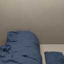 Litanika Haze Blue Twin/Twin XL Comforter Set, 2 Pieces Lightweight Solid Bedding Set, All Season Fluffy Bed Set (66x90In Comforter & 1 Pillowcase)