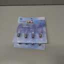 GE Reveal Light Bulb Soft White 60 W 455 Lumen E12 Candelabra Base 8 Bulbs, 2 Pcs