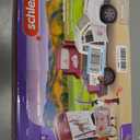 Schleich Horse Club - 90 PC Mobile Vet with Trailer Playset - Includes Toy Horse Figurine, Poseable Veterinarian Figure, Moveable Truck and Accessories - Interactive Play Toys for Kids Ages 5+| 42704