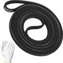 PartsBroz Leq9508lw0 Leq9508pw1 Leq9858lw0 Drum Belt Whirlpool Dryer Replacement Model