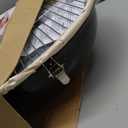 Cuisinart 14" Portable Charcoal Grill, Tabletop Outdoor Small Grill with Locking Lid and Dual Vents, Chrome Plated Travel Size BBQ Perfect for Camping, Tailgates, Cookouts, Red