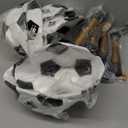 6 Pcs Operation Christmas Soccer Ball Bulk with Pump Needles,Size 5/4/3 Sport Soccer Ball Training Ball for Adult Soccer for Christian Charity Donation Supplies (Classic)