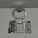 Chrome Motorcycle License Plate Relocation Bracket Tag Holder Mount for Harley CVO Electra Road Glide FLHTKSE FLHTCU FLHTCUL FLHTKL 2014-2023
