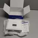 72W UV LED Nail Lamp,Compact Design Nail Dryer for Gel Polish with 4 Timers,Auto Sensor,Dual Wavelength & Magnetic Reflective Bottom,Professional Nail Light for Home & Salon (White - T17)