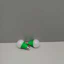 Bluex Bulbs 2 Pack BlueX LED A19 Green Light Bulb - 9W (60Watt Equivalent) - E26 Base LED Lights, Party Decoration, Porch, Home Lighting, Holiday Lighting, Decorative Illumination Bulb
