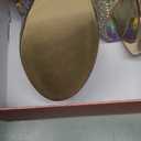 Eldof High Heeled Sandals for Women, Open Toe Strappy Platform Sandals, Cutout Gladiator Heels with Rhinestones, Pumps Shoes for Dress Party Evening Summer(8.5)