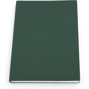Large Thick Journal Notebook, Blank Papers, A4 8.4x11.4 inches, 416 Pages, Soft Faux Leather Cover Sketchbook for Writing Drawing (Green, Plain) (Green, Plain, 416Pages)