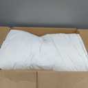 Globon Queen Size Down Comforter,All Season Hotel Luxury Down Duvet Insert with 100% Cotton Shell & 8 Corner Tabs, 106x90 Inches, White