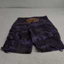 Mens Cargo Shorts Cotton Multi-Pocket Outdoor Camouflage Cargo Shorts (30)