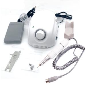 210 Electric Nail Drill Micro Motor & SDE-H20N 2.35mm Handpiece Set Manicure Pedicure Nail File Bit Nail Art Equipment