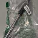 Telescopic Handheld Flagpoles with Clips Portable Flag Pole Lightweight Extendable Tour Guide Stainless Steel Banner Flag Pole Pointer for Teachers with Anti-Slip Grip (8.2ft Black)