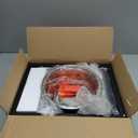 Elevated Dog Bowls for Large Dogs, Raised Dog Bowl Stand with Two X-Large Stainless Steel Bowls for Dogs, 3.5L Capacity, Rustic Walnut