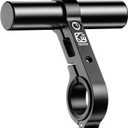BRCOVAN Aluminum Alloy Handlebar Extender Extensions with 4'' Long Cross Bar, Fit Handlebars 0.875'' / 1'' / 1.125'' / 1.26'' in Diameter, for Bike Bicycle Motorcycle Scooter ATV